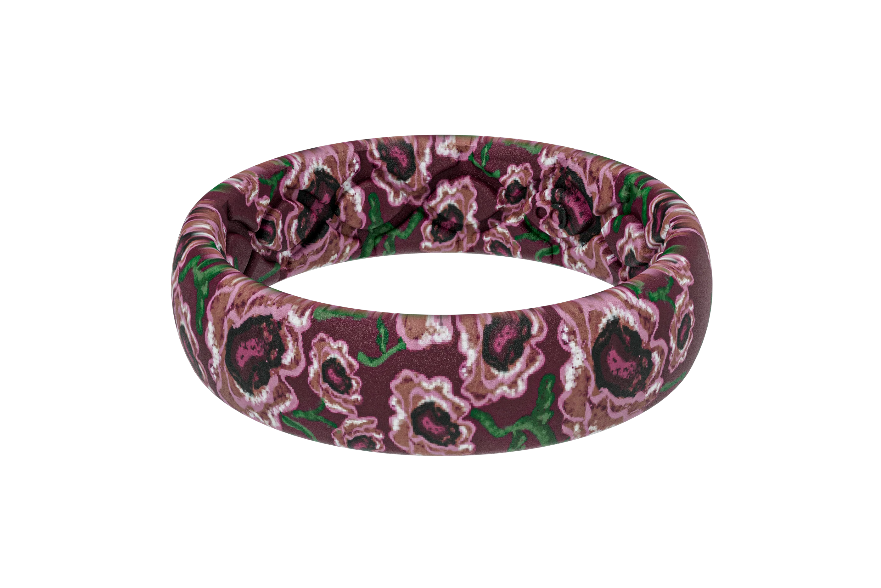 August Poppy Thin Ring - Image 2