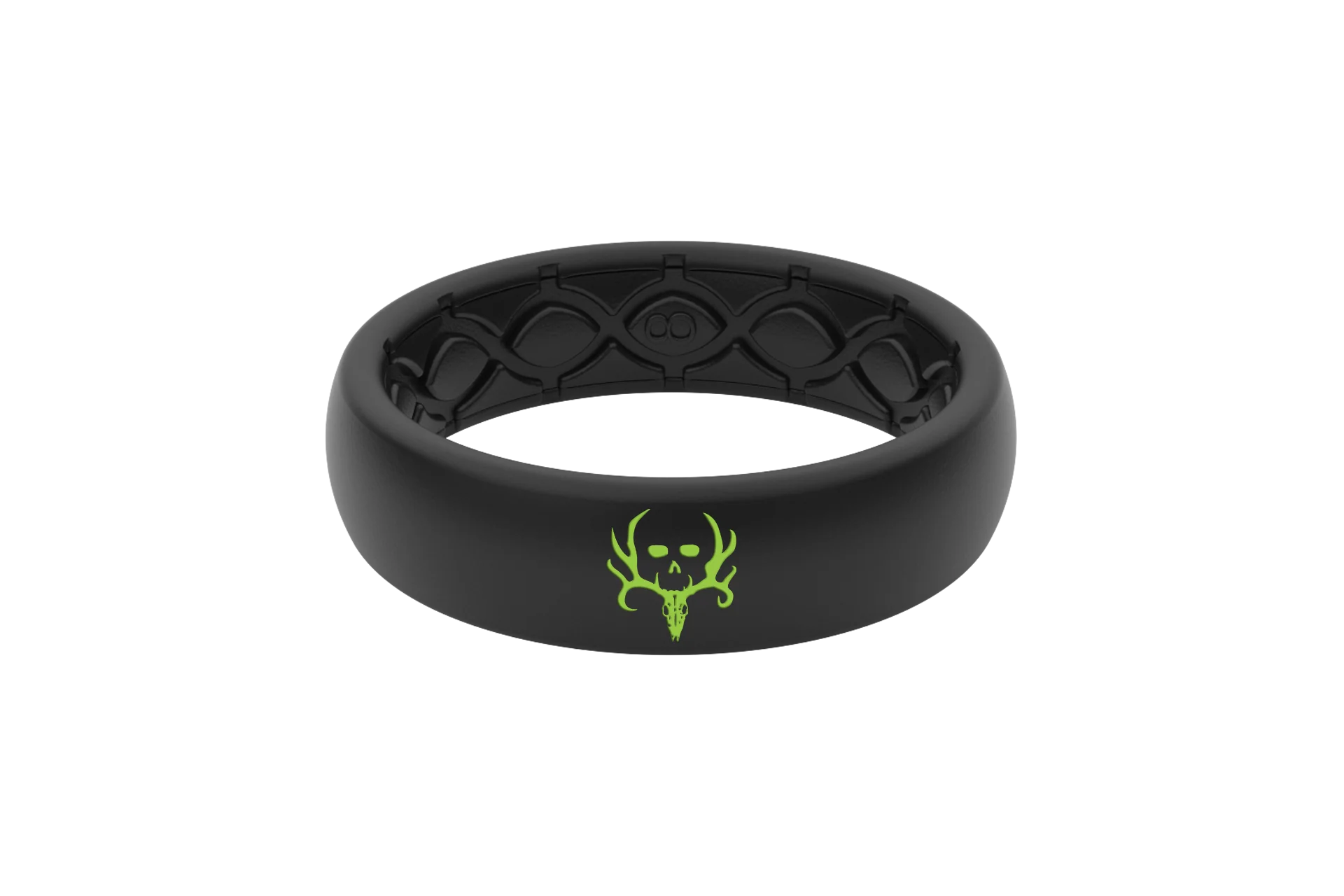 Bone Collector Midnight Black Thin Ring