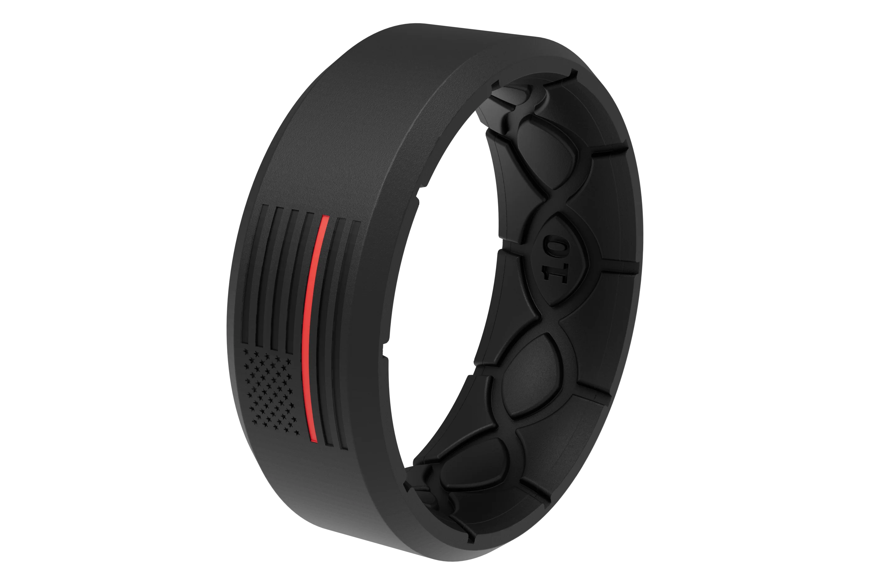 Edge Hero - Protector Black/Red Line Ring - Image 2