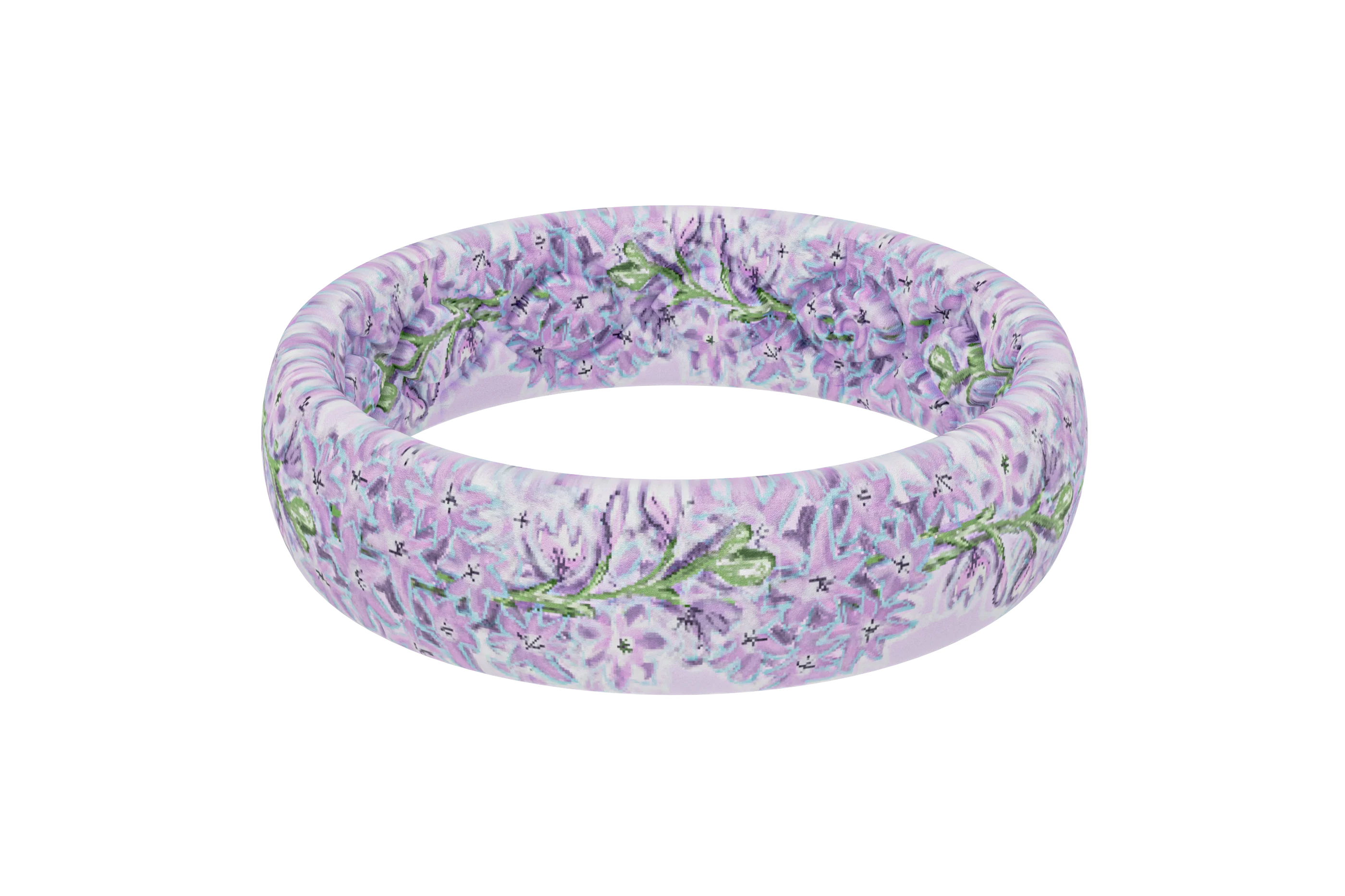 July Delphinium Thin Ring - Image 2