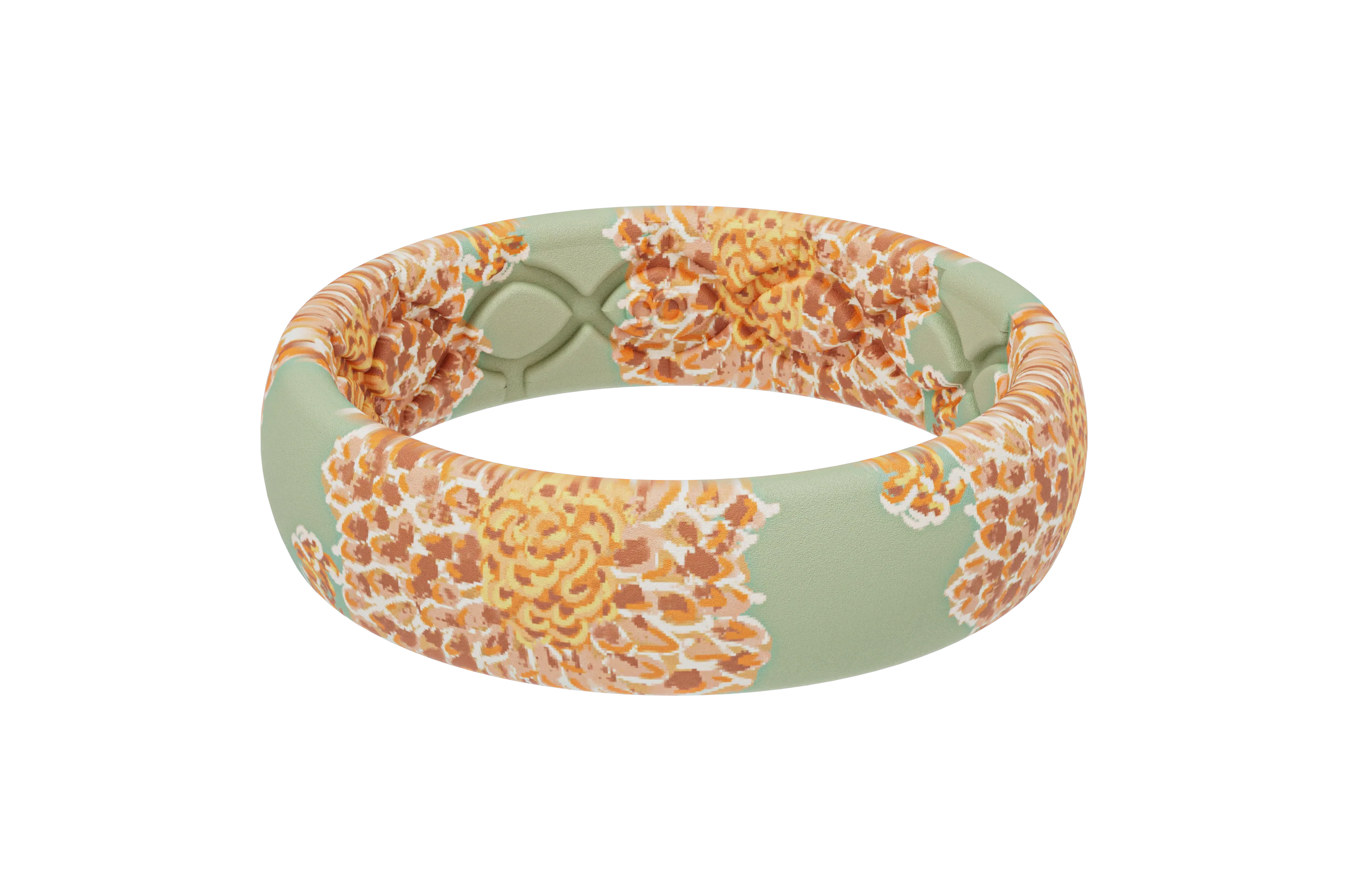 November Mums Thin Ring